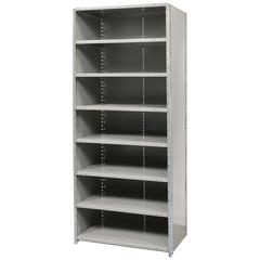 Hallowell Hi-Tech Free Standing Shelving 725 Dark Gray
