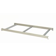Bulk Rack Additional Level 48"W x 48"D 707 Marine Blue Uprights / 711 Light Gray Beams 1 Level  Decking Not Included