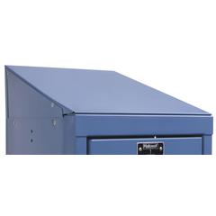 Hallowell Individual Slope Top 12"W x 18"D x 6"H 707 Marine Blue