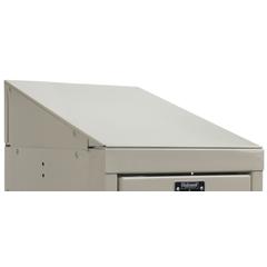 Hallowell Individual Slope Top 12"W x 18"D x 6"H 729 Tan