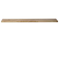 Hallowell Maple Bench Top, 60"W x 9.5"D x 1.25"H, Natural Maple, Requires 2 Pedestals - sold separately