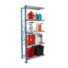 Hallowell H-Post High Capacity Shelving 707 Marine Blue Posts Side Sway Braces