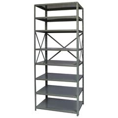 Hallowell Hi-Tech Free Standing Shelving 725 Dark Gray