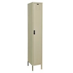 Hallowell DigiTech Electronic Locker, 729 Tan, Single Tier, 1-Wide, Assembled