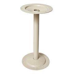 Hallowell Heavy Duty Steel Bench Pedestal 8"W x 8"D x 15.875"H 729 Tan