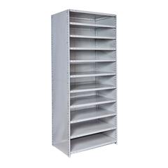 MedSafe Antimicrobial Hi-Tech Shelving 711 Light Gray