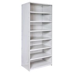 MedSafe Antimicrobial Hi-Tech Shelving 711 Light Gray
