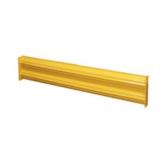Hallowell Guardrail - Rail, 31"W x 2.5"D x 12"H, Safety Yellow