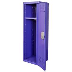 Hallowell Kid Locker, 720 Pep Rally (purple), Single Tier, 1-Wide, Knock-Down