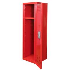 Hallowell Kid Locker, 721 Relay Red (red), Single Tier, 1-Wide, Knock-Down