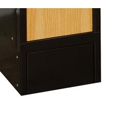 Hallowell Hybrid Front Base 12"W x 6"H 708 Midnight Ebony