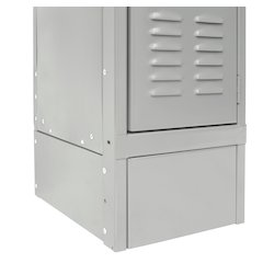 Hallowell Closed Front Base 12"W x 6"H 711 Light Gray