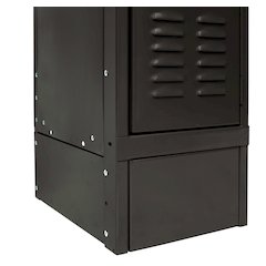 Hallowell Closed Side Base 15"D x 6"H 708 Black