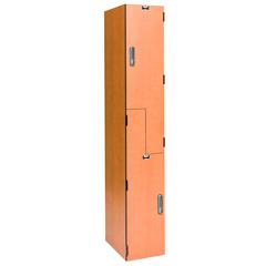 VersaMax Phenolic Locker, Figured Annigre, Z-Tier, 1-Wide, Assembled
