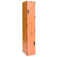 VersaMax Phenolic Locker, Figured Annigre, Z-Tier, 1-Wide, Assembled