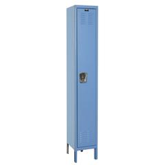 Hallowell Premium Locker, 707 Marine Blue, Single Tier, 1-Wide, Knock-Down