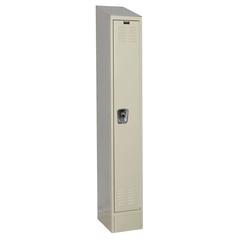 Hallowell ReadyBuilt II Locker, 729 Tan, Single Tier, 1-Wide, Assembled