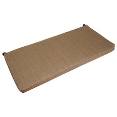 42-inch by 19-inch Outdoor Olefin Loveseat Cushion