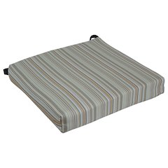 20-inch by 19-inch Premium Olefin Outdoor Chair Cushion