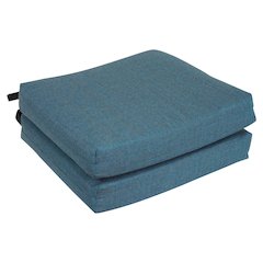 20-inch by 19-inch Premium Olefin Outdoor Chair Cushions (Set of 2)