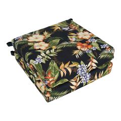 16-inch Outdoor Cushion, Freeport Ebony