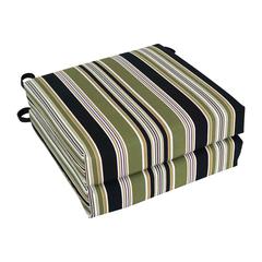 16-inch Outdoor Cushion, Eastbay Onyx