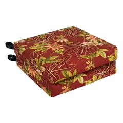 16-inch Outdoor Cushions set of 2, Passion Ruby