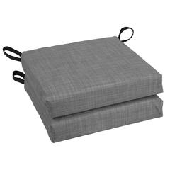 16-inch Outdoor Cushion, Cool Gray