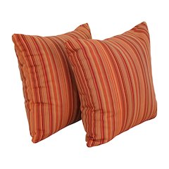 17-inch Premium Olefin Outdoor Throw Pillows (Set of 2)