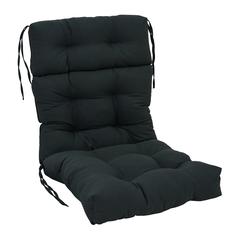 22-inch by 45-inch Solid Twill Tufted Chair Cushion