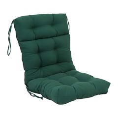 22-inch by 45-inch Solid Twill Tufted Chair Cushion