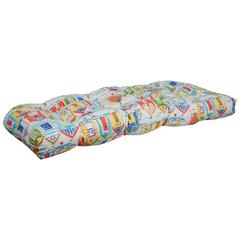 42-inch by 19-inch U-Shaped Patterned Spun Polyester Tufted Settee/Bench Cushion 93180-LS-JO17-02