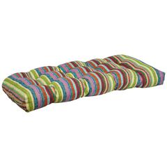 42-inch by 19-inch U-Shaped Patterned Spun Polyester Tufted Settee/Bench Cushion 93180-LS-JO17-03
