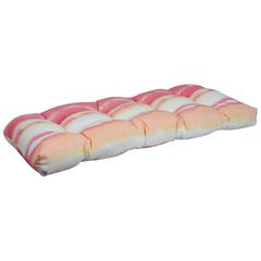42-inch by 19-inch U-Shaped Patterned Spun Polyester Tufted Settee/Bench Cushion 93180-LS-JO17-09