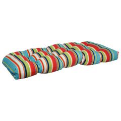42-inch by 19-inch U-Shaped Patterned Spun Polyester Tufted Settee/Bench Cushion 93180-LS-JO17-28