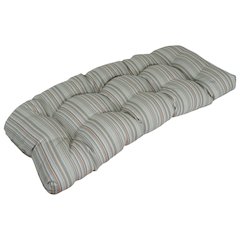 42-inch by 19-inch Premium Olefin Tufted Outdoor Loveseat Cushion