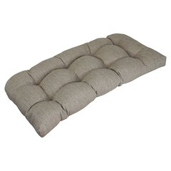 42-inch by 19-inch Premium Olefin Tufted Outdoor Loveseat Cushion