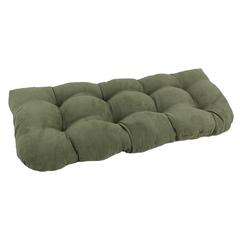 42-inch by 19-inch U-Shaped Micro Suede Polyester Tufted Settee/Bench Cushion
