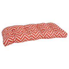 42-inch by 19-inch U-Shaped Patterned Spun Polyester Tufted Settee/Bench Cushion  93180-LS-OD-199