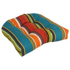 19-inch U-Shaped Patterned Spun Polyester Tufted Dining Chair Cushion 93184-1CH-REO-51