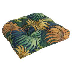 19-inch U-Shaped Patterned Spun Polyester Tufted Dining Chair Cushion 93184-1CH-REO-61