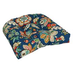 19-inch U-Shaped Patterned Spun Polyester Tufted Dining Chair Cushion 93184-1CH-REO-64