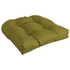 19-inch U-Shaped Solid Spun Polyester Tufted Dining Chair Cushion