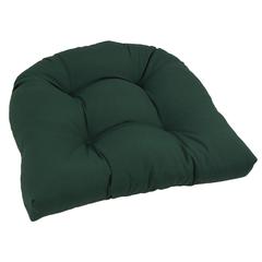 19-inch U-Shaped Twill Tufted Dining Chair Cushion  93184-1CH-TW-FG