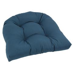 19-inch U-Shaped Twill Tufted Dining Chair Cushion