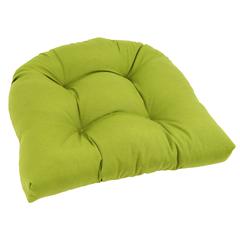 19-inch U-Shaped Twill Tufted Dining Chair Cushion  93184-1CH-TW-ML