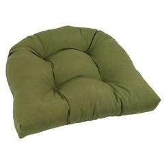 19-inch U-Shaped Twill Tufted Dining Chair Cushion  93184-1CH-TW-SG