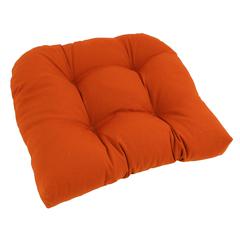 19-inch U-Shaped Twill Tufted Dining Chair Cushion  93184-1CH-TW-TD