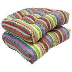 19-inch U-Shaped Dining Chair Cushions (Set of 2)  93184-2CH-JO17-03