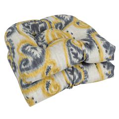 19-inch U-Shaped Dining Chair Cushions (Set of 2) 93184-2CH-OD-188
